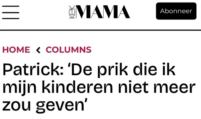 Kek Mama haalt kritische vaccinatiecolumn offline — en maakt hem daardoor alleen maar groter 2 kek mama