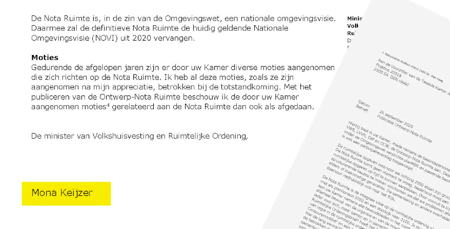 Mona Keijzer presenteert zich als rechtse redder — maar kijk naar haar handtekening 2 mona keijzer
