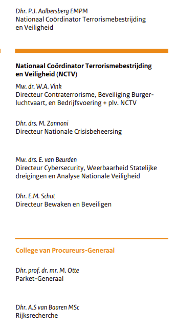Valt het Openbaar Ministerie onder de NCTV? De hoogste baas ontkent het, maar het staat zwart op wit 2 mi
