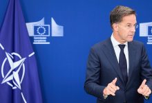 Verkiezingen veranderen de NAVO-koers niet, zegt Rutte 6 Rutte NAVO democratie: "We dansen met wie er ook wint"