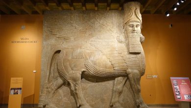 Wat je moet weten over de beelden van de gevleugelde stierman uit het oude Irak die zijn vernietigd door terreurgroep IS