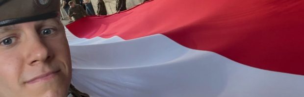 Poolse ex-soldaat opgepakt tijdens livestream: ‘Ik ben het beu om te knielen, stuur je eigen kinderen maar naar het front’